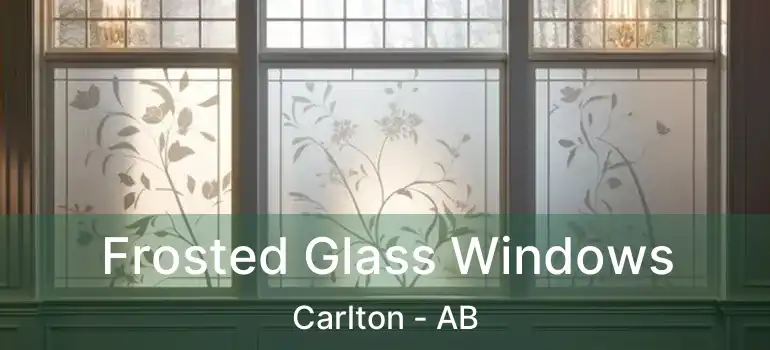  Frosted Glass Windows Carlton - AB