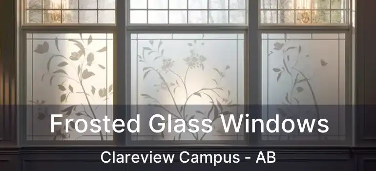  Frosted Glass Windows Clareview Campus - AB