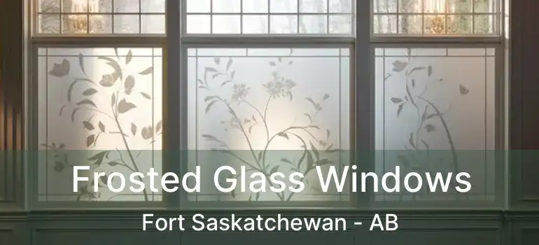  Frosted Glass Windows Fort Saskatchewan - AB
