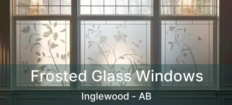  Frosted Glass Windows Inglewood - AB