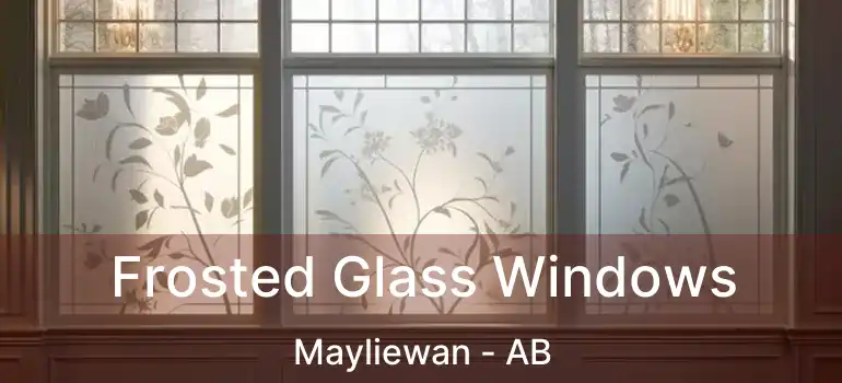  Frosted Glass Windows Mayliewan - AB