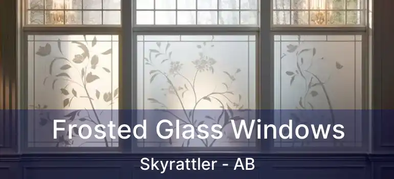  Frosted Glass Windows Skyrattler - AB