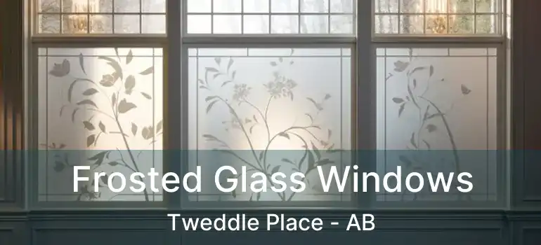  Frosted Glass Windows Tweddle Place - AB