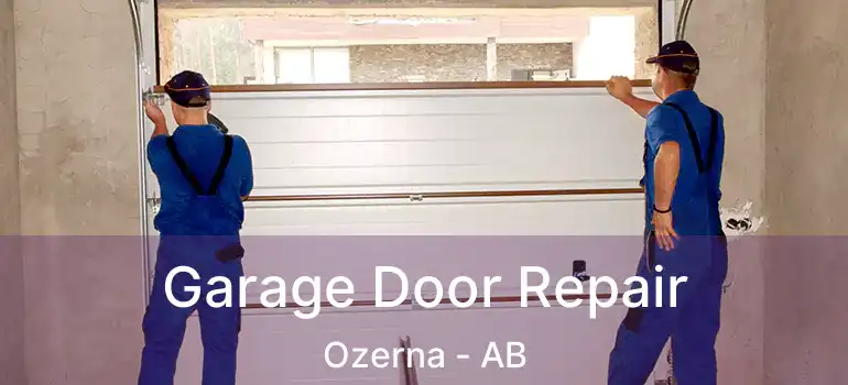  Garage Door Repair Ozerna - AB