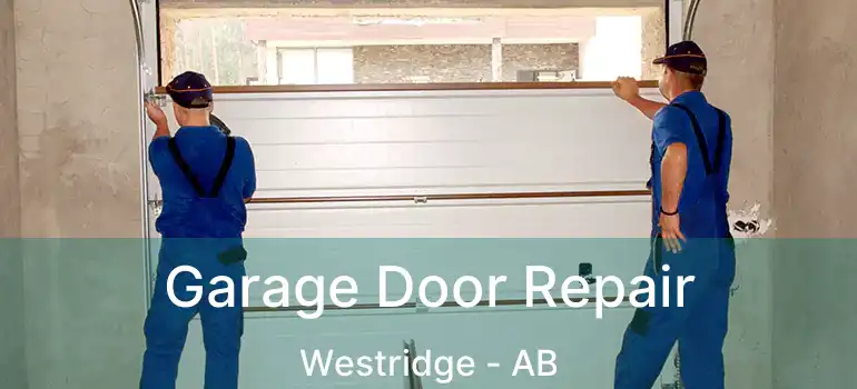  Garage Door Repair Westridge - AB