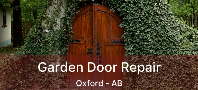  Garden Door Repair Oxford - AB