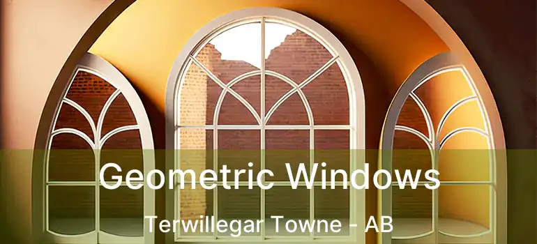  Geometric Windows Terwillegar Towne - AB