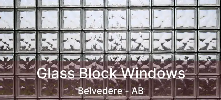  Glass Block Windows Belvedere - AB