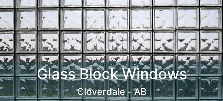  Glass Block Windows Cloverdale - AB