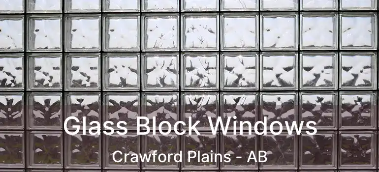  Glass Block Windows Crawford Plains - AB