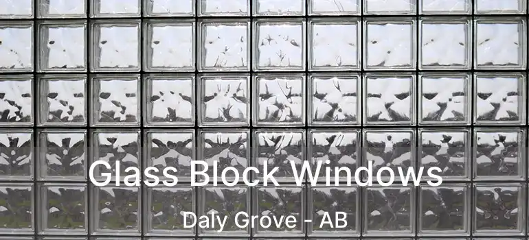  Glass Block Windows Daly Grove - AB