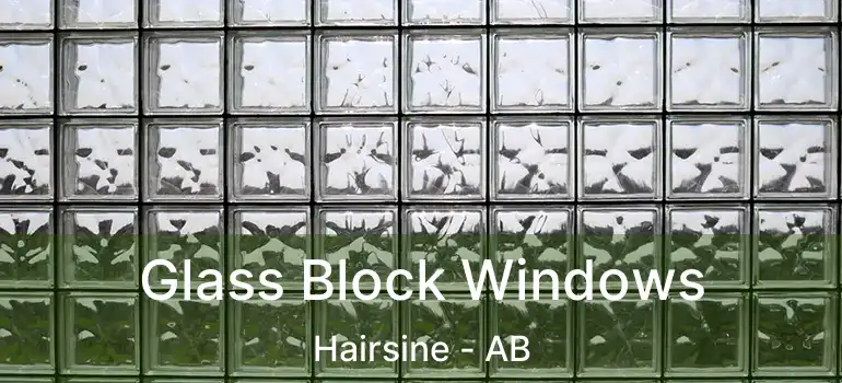  Glass Block Windows Hairsine - AB