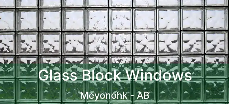  Glass Block Windows Meyonohk - AB