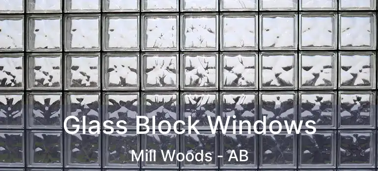  Glass Block Windows Mill Woods - AB