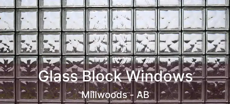  Glass Block Windows Millwoods - AB