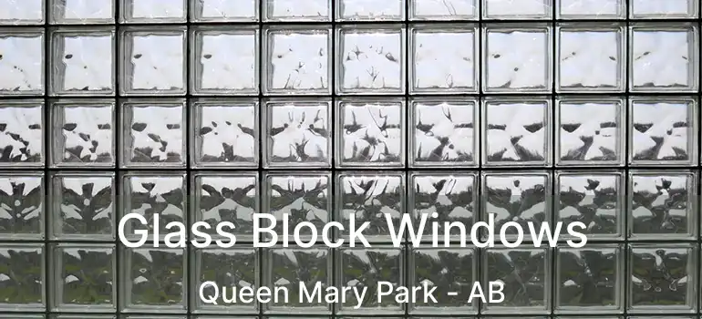  Glass Block Windows Queen Mary Park - AB