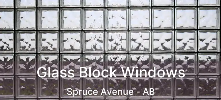  Glass Block Windows Spruce Avenue - AB