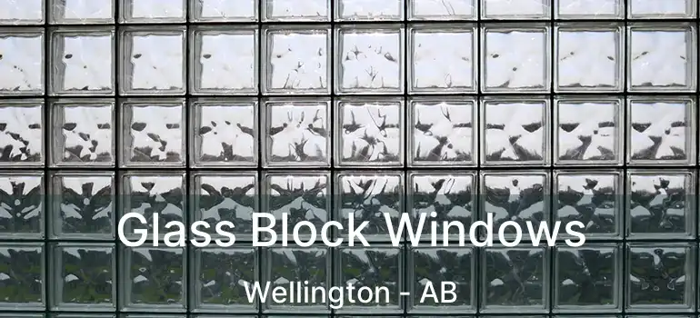  Glass Block Windows Wellington - AB