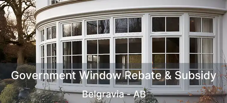  Government Window Rebate & Subsidy Belgravia - AB