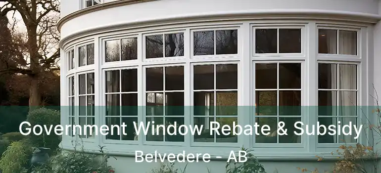  Government Window Rebate & Subsidy Belvedere - AB