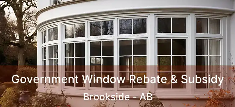  Government Window Rebate & Subsidy Brookside - AB