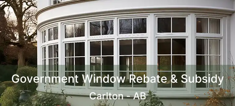  Government Window Rebate & Subsidy Carlton - AB