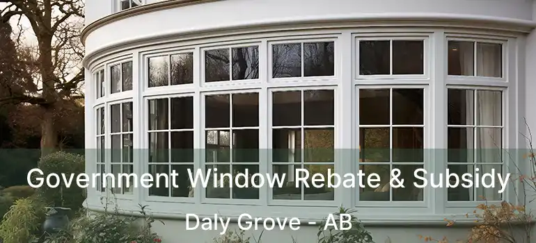  Government Window Rebate & Subsidy Daly Grove - AB