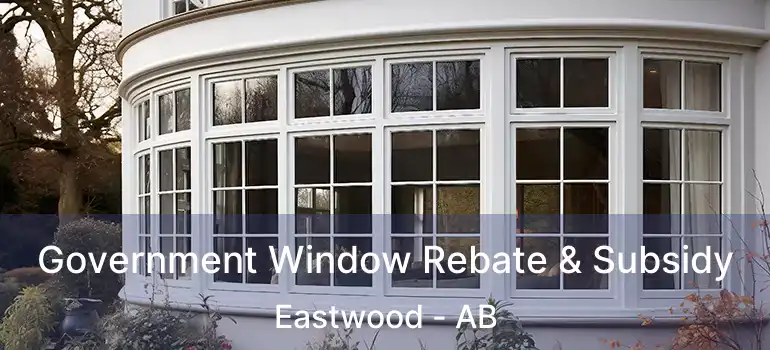 Government Window Rebate & Subsidy Eastwood - AB