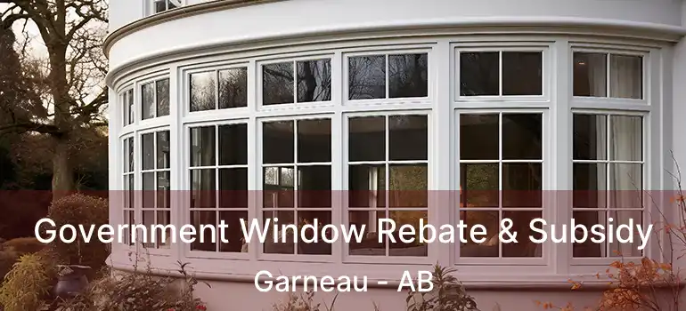  Government Window Rebate & Subsidy Garneau - AB