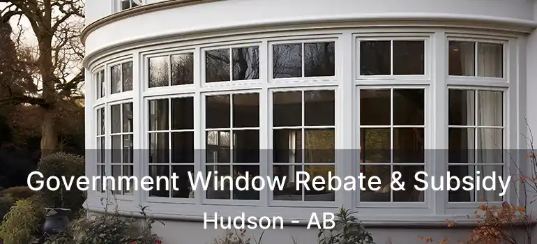  Government Window Rebate & Subsidy Hudson - AB