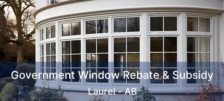  Government Window Rebate & Subsidy Laurel - AB