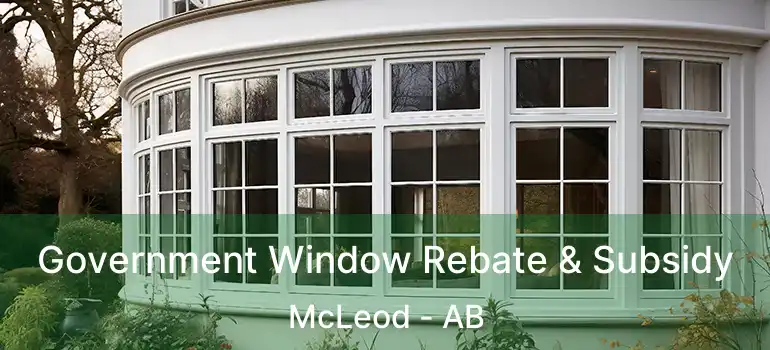  Government Window Rebate & Subsidy McLeod - AB