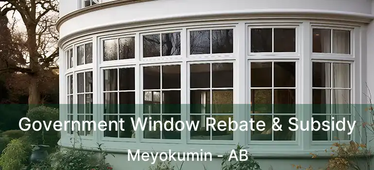  Government Window Rebate & Subsidy Meyokumin - AB