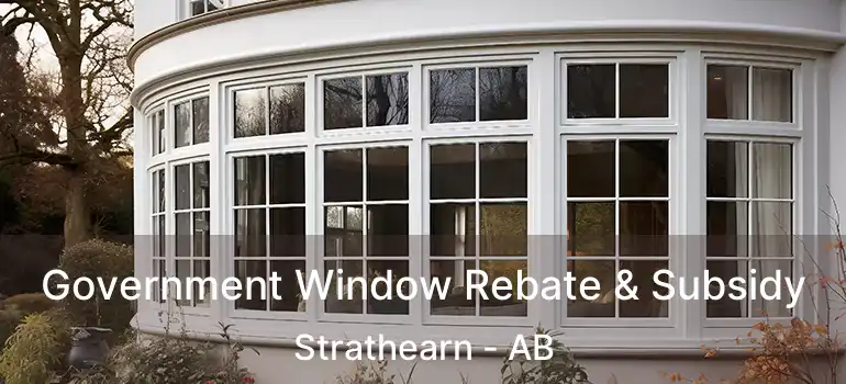  Government Window Rebate & Subsidy Strathearn - AB