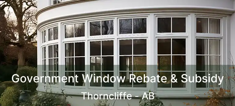  Government Window Rebate & Subsidy Thorncliffe - AB