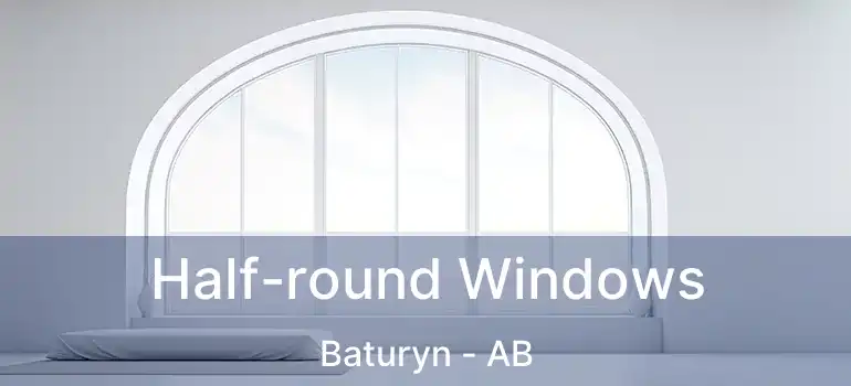  Half-round Windows Baturyn - AB