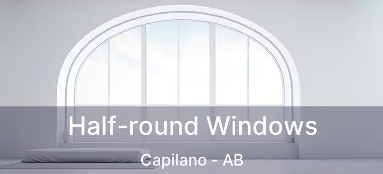  Half-round Windows Capilano - AB