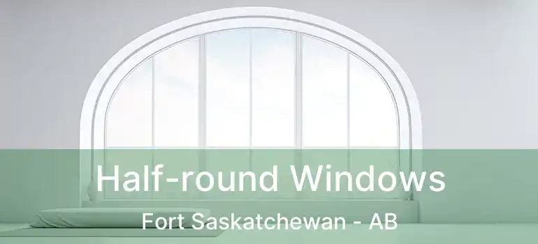  Half-round Windows Fort Saskatchewan - AB