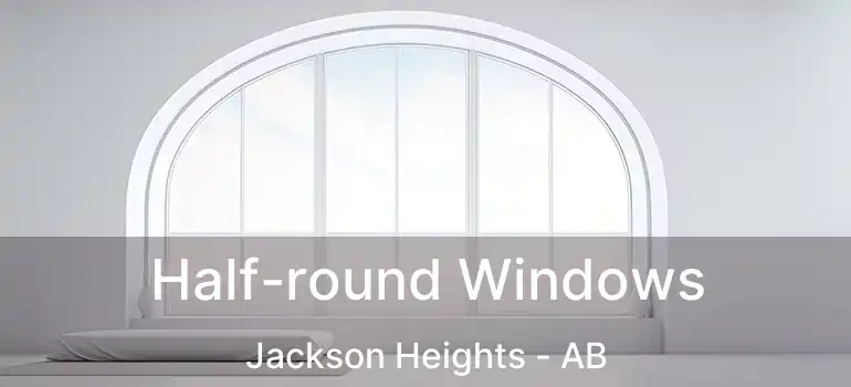  Half-round Windows Jackson Heights - AB