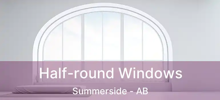  Half-round Windows Summerside - AB