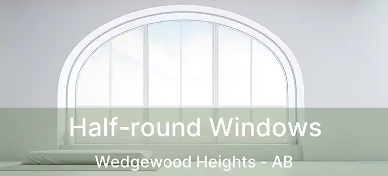  Half-round Windows Wedgewood Heights - AB