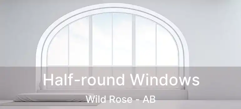  Half-round Windows Wild Rose - AB