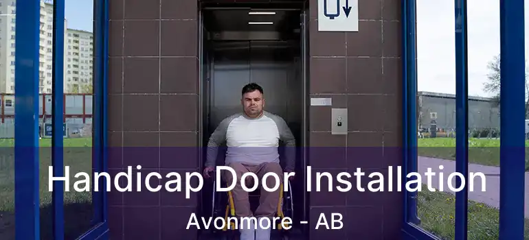  Handicap Door Installation Avonmore - AB