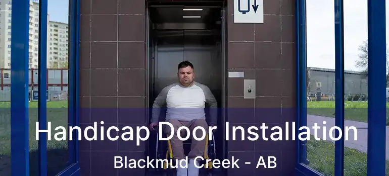  Handicap Door Installation Blackmud Creek - AB