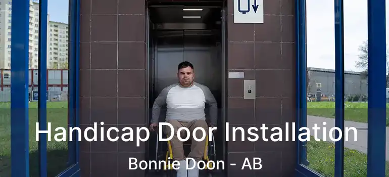  Handicap Door Installation Bonnie Doon - AB