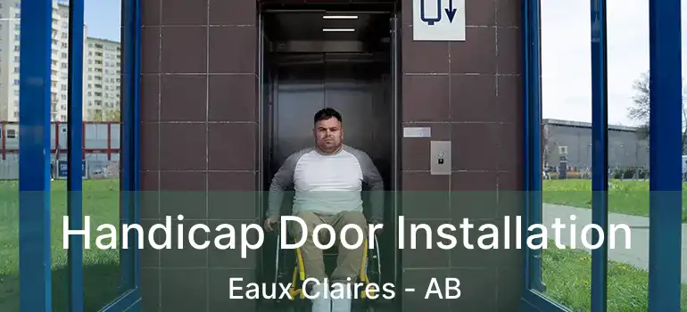  Handicap Door Installation Eaux Claires - AB