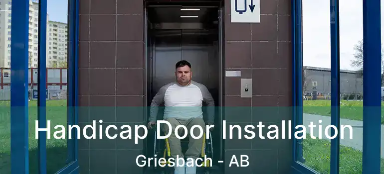  Handicap Door Installation Griesbach - AB