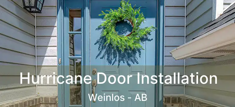 Hurricane Door Installation Weinlos - AB