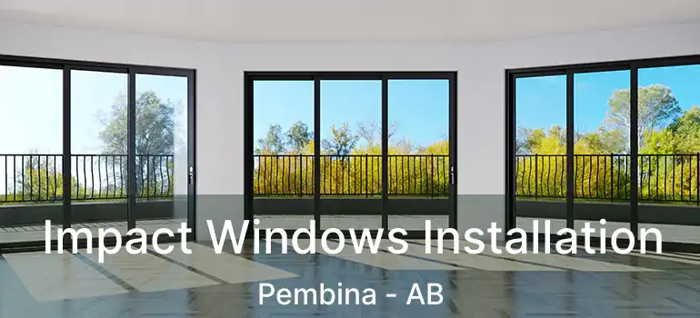  Impact Windows Installation Pembina - AB
