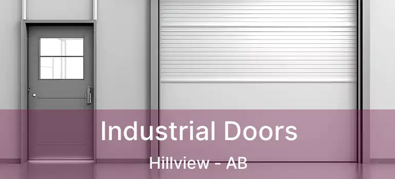  Industrial Doors Hillview - AB